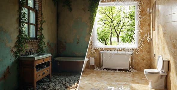 Badezimmer-Stilbibliothek
