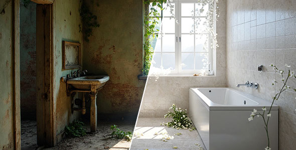 AI-Powered Bathroom Design