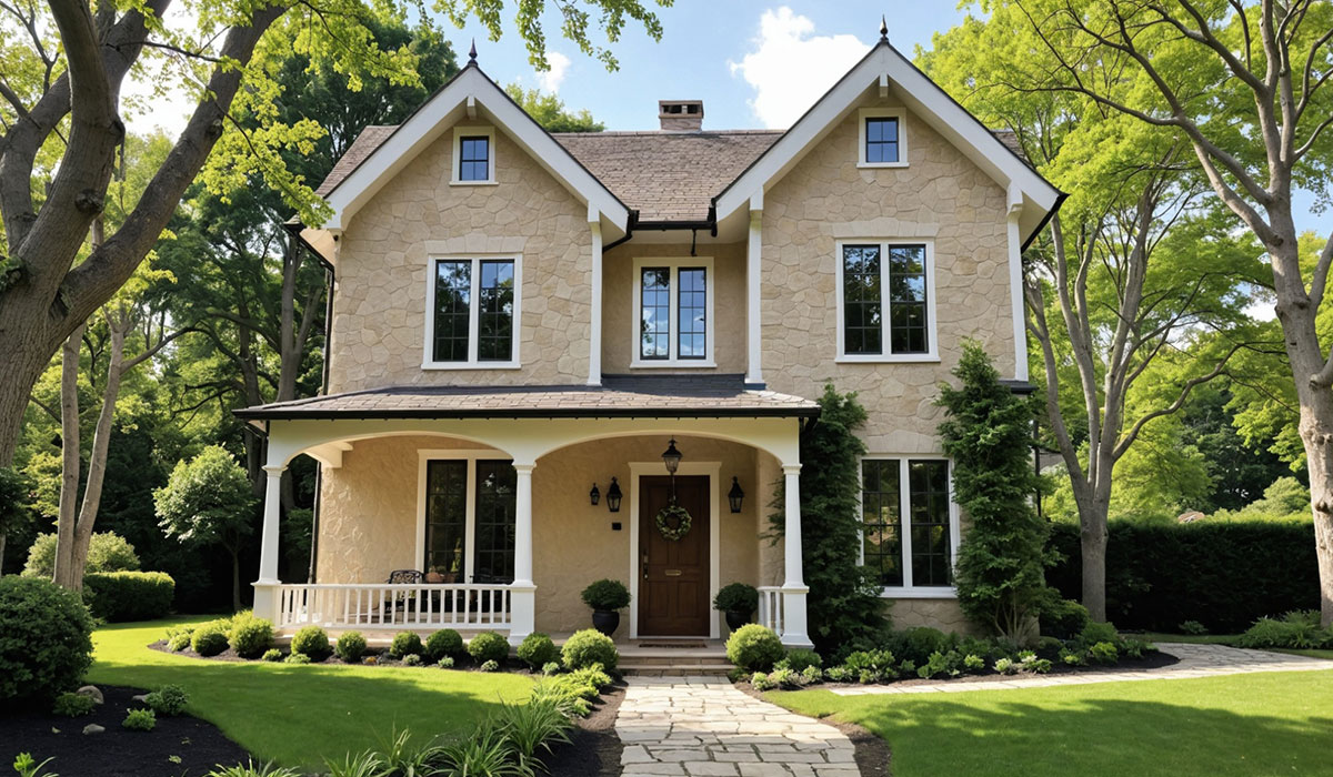 AI Home Exterior Transformation Overview